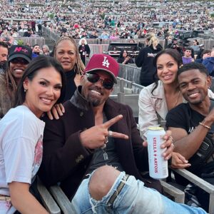 Genevieve Goings Instagram - Netfix is a Joke Fest w @mattrife , thank you @jesiree & @shemarfmoore for an amazing night out!! @coryg707 we had funz #netflix #hollywoodbowl swipe to the end for a glimpse of how Shemar treats each and every fan❤️🌟