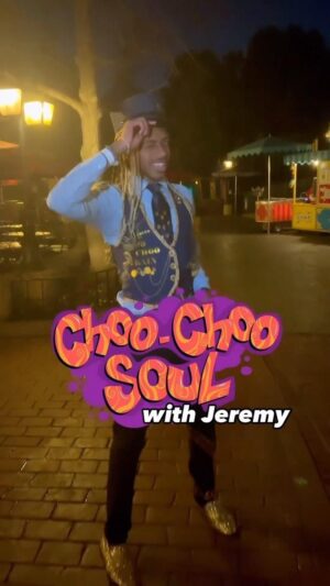 Genevieve Goings Instagram - @jeremythetea is iconic, I'm honored ❤️🎶🚂 I love this so much! #disney #cosplay #nostalgia #disneychannel @disneyjunior @disneychannel #choochoosoul #viral