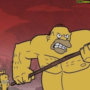 Genndy Tartakovsky Instagram - Pretty amazing and surreal that Simpsons did a Primal Parody in one of their new episodes! Here’s a Simpsons Primal Homer and my Homer in Primal style. Thank You and right back atcha!

#simpsons #clanofthecavemom #adultswim #genndytartakovskysprimal