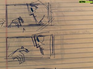 Genndy Tartakovsky Instagram - Just found my original thumbnails to the ending of Samurai Jack…