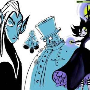 Genndy Tartakovsky Instagram - Well the day is finally here! After 20 years of developing, pitching, failing, developing, we have come to the premiere night!! Here are some of the development drawings from my very first sketches to what it has become now. 

#unicornwarriorseternal #2danimation #adultswim