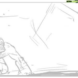 Genndy Tartakovsky Instagram - This Week is the Final episode of Primal season 2! In honor of that here is a scene breakdown from storyboard, to then Layout(my small adjusts in red), to then some amazing animation, and the final. Studio La Cachette did an outstanding job on layout and animation, especially how much of it there was for this episode. My favorite part is the exaggeration in the animation it’s both cartoony but real all at the same time.

#love2d #studiolacachette #primal