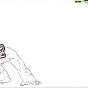 Genndy Tartakovsky Instagram - This Week is the Final episode of Primal season 2! In honor of that here is a scene breakdown from storyboard, to then Layout(my small adjusts in red), to then some amazing animation, and the final. Studio La Cachette did an outstanding job on layout and animation, especially how much of it there was for this episode. My favorite part is the exaggeration in the animation it’s both cartoony but real all at the same time.

#love2d #studiolacachette #primal