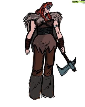 Genndy Tartakovsky Instagram - Well today we have delivery the last episode of Primal season 2!!! 

With the first 5 episodes aired I have been loving the reactions! Here are a few development drawings for The Red Mist. Trying to figure out our take on Vikings…And one Scott Wills color bg!