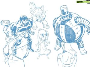 Genndy Tartakovsky Instagram - Big Congrats to @no_but_sdestefano for his Emmy Award for Character Design for Unicorn: Warriors Eternal! Here are just a few amazing designs and drawings from various episodes!!