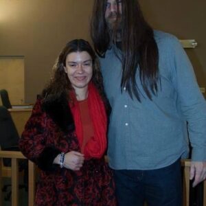 Genoveva Rossi Instagram - On set with Tyler Mane while working on Take 2: the Audition. The red jacket is vintage late 1970s from @nightbirdvintage in New Hope, PA. God bless 🙏🏻

Tyler Mane is a Canadian professional wrestler and actor from Saskatoon. He is known for playing Sabretooth in X-Men and a 2006 video game, Michael Myers in Rob Zombie’s Halloween film duology and Ajax from Troy. He also acted in Joe Dirt, The Scorpion King, Playing with Fire, Doom Patrol and The Devil’s Rejects.

#tylermane #genovevarossi #setlife #actorslife #awardwinningactress #onset