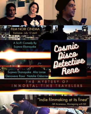 Genoveva Rossi Instagram - Excited to be an actress in this sci-fi comedy coming to Brooklyn theatres this Summer! 7/12 - 18 Brooklyn screenings at Film Noir Cinema of Cosmic Disco Detective Rene: The Secret Society For Slow Romance 2 - all info and tix here - https://www.filmnoircinema.com/program/2024/7/12/cosmic-disco-detective-rene-hjx8f

Thank you for the opportunity @thesujewa 
#cosmicdiscodetectiverene #secretsocietyforslowromance #genovevarossi #sujewaekanayake #alialorae #natalieosborne #scificomedy 

@alia_lorae @thesujewa @genoveva_rossi @filmnoircinema