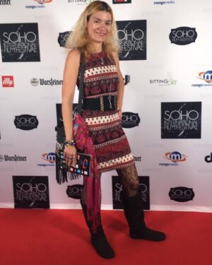Genoveva Rossi Instagram - Fun memories of Attending SOHO International Film Festival NYC (SohoFilmFest) #soho8 #sohointernationalfilmfestival #genovevarossi #actor #actress #actorslife #film #filmfest #redcarpet