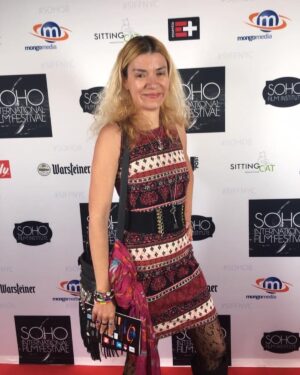 Genoveva Rossi Instagram - Fun memories of Attending SOHO International Film Festival NYC (SohoFilmFest) #soho8 #sohointernationalfilmfestival #genovevarossi #actor #actress #actorslife #film #filmfest #redcarpet