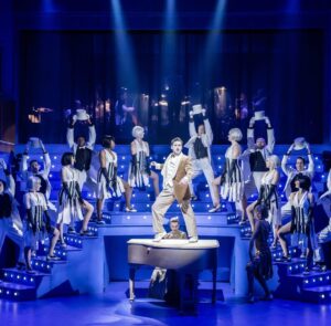 George Blagden Instagram - Last night we celebrated Opening Night for WHITE CHRISTMAS at @sheffieldtheatres and I feel so so lucky to be a part of something like this.  This incredible group of people have made something so special, and I cannot believe I get to do this every day for the next few weeks with everyone involved.

Thank you so much to @paulfoste @alistairdavid @alexpark_er and @stueybuey for including me in their incredible show they’ve created. And thank you to the most talented cast I have ever worked with for pushing me beyond what I thought I was capable of.  I am so grateful to get to share the stage with you all, and to work with the whole team backstage at the Crucible to share this with everyone. “Thank you, from the bottom of my heart. And Merry Christmas.” ❤️

#WhiteChristmas