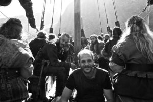 George Blagden Instagram - 10 years ago today. 

Some work happening…..some not…..

@travisfimmel @clivestanden @gustafskarsgard
@historyvikings
#Vikings