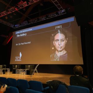 George Blagden Instagram - Been having an amazing time this week at @dinardfestivalfilmbritannique here in Bretagne.  So honoured to be asked to be part of the Jury for the festival alongside these incredible artists, and blown away by the films we’ve seen.  Today is « délibération »  day - we have a VERY tough job on our hands! 

Also, today is the last chance to see #TheGallery , the interactive film I’m a part of, directed by @paulraschid and starring #AnnaPopplewell
If you’re free, please come to watch it this afternoon with us, and have a chat with us afterwards about the myriad challenges of shooting an interactive film….. 🎥

#Dinard #dinardfestivaldufilmbritannique #Festival #Film #Jury #