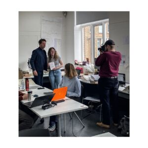 George Clarke Instagram - Around 9 years ago a 12 year old girl called Holly came up to me and said “I want your job”. I signed a message for her that day wishing her the best of luck. 9 years on … today I randomly bumped into her at Newcastle University School of Architecture and found her doing her final design tutorial for her architecture degree. How cool is that? I had no idea! I was proud to have my picture taken with her today in the design studio and wrote her another message…this time of congratulations…Good luck with your final crit Holly! You’ve got this. George x #Architecture #NewcastleUniversity #NewcastleSchoolOfArchitecture