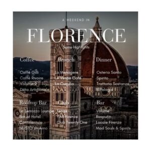 George Clarke Instagram - Probably my favourite city on Earth! #5000thPost #Florence #Italy 🇮🇹 #Architecture #History #Beauty