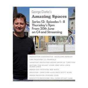 George Clarke Instagram - ***‘GEORGE CLARKE’S AMAZING SPACES’  IS BACK! *** The brand new series starts on  Thursday 20th June at 9pm and runs for 8 weeks. And you can stream the series from 20th June on ALL4. It is a joy, privilege and an honour to make Amazing Spaces, so a HUGE THANKYOU from me for your continued support. I hope you enjoy the series …. @plumpicturesproductions @channel4 
.
.
.
#GeorgeClarkesAmazingSpaces #AmazingSpaces #Architecture #Design #Selfbuild #SmallHomes #TinyHomes #SmallSpaces #Innovation #Building #Construction #Homes #Housing #Channel4