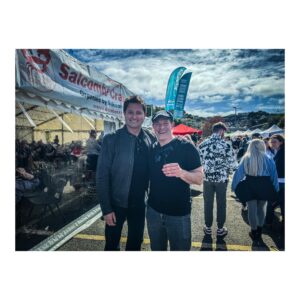 George Clarke Instagram - What a beautiful Sunday with this wonderful man @matt.tebbutt #Salcombe #Devon 🦀
