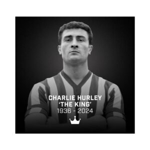 George Clarke Instagram - Absolutely devastated to hear that one of my all time football heroes passed away today. CHARLIE HURLEY. Sunderland Football Club’s Player of the Century! A huge talent, an absolute legend and a true gentlemen. RIP THE KING!!!!!! #CharlieHurley @sunderlandafcofficial #TheKing #RIP #Sunderland #SunderlandAFC