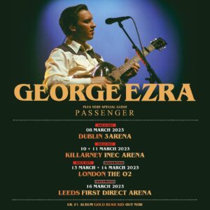 George Ezra Instagram - TOUR NEWS! 📣 I am delighted to share that the incredible @passengermusic will be joining me next year for my tour across Europe, UK and Ireland ✨ Grab tickets from my website before they're gone! x