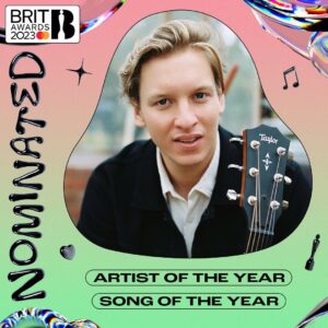 George Ezra Instagram - Some very exciting news, I have been nominated for not one, but two @brits! 

Between now and then I’ll often be asked ‘How does it feel!?’ and the honest, and I expect boring answer, is, very flattering. The news made me smile, a genuine and content smile. Woohoo! Pop music! 2023!