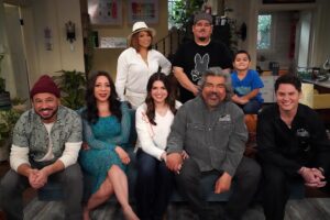 George Lopez Instagram - #LopezVsLopez just got even better with @tishacampbellmartin 🌟 don’t miss her on the one-hour finale TONIGHT at 8/7c on NBC and streaming on @peacock.