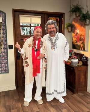 George Lopez Instagram - HAPPY 420 DE TUS TIOS✌🏽
@cheechmarin @heytommychong