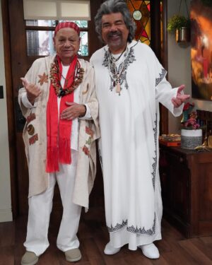 George Lopez Instagram - HAPPY 420 DE TUS TIOS✌🏽
@cheechmarin @heytommychong