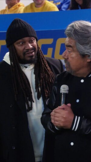 George Lopez Instagram - trying to tackle @beastmode = the ultimate sign of friendship 🫶 watch back-to-back episodes of #LopezVsLopez Tuesdays 8/7c on NBC and streaming on @peacock.