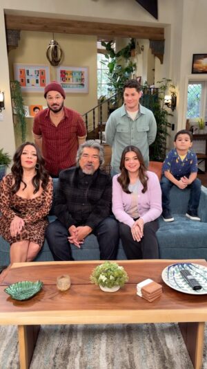 George Lopez Instagram - the lopez fam is back on set! 🎬 season 2 of #LopezVsLopez premieres april 2 on NBC and streaming on @peacock.