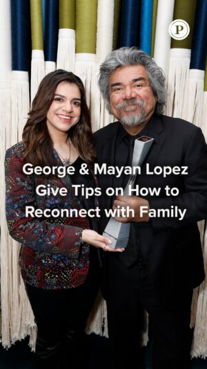 George Lopez Instagram - George Lopez and his daughter Mayan Lopez were able to reconnect after being estranged for many years. After connecting they made a heartfelt sitcom ‘Lopez vs Lopez’ with Debby Wolfe. We asked them how other families can learn to heal just like they did at #SCADTVFEST . Season two of #LopezvsLopez returns April 2nd  @scadtvfest @georgelopez @mayanlopez @NBC