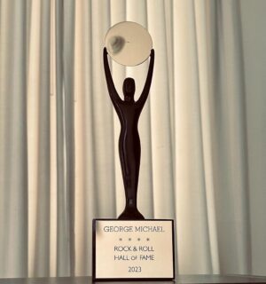 George Michael Instagram - George Michael – Inducted into the Rock and Roll Hall of Fame 2023.