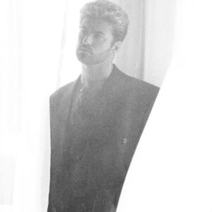George Michael Instagram - This photo of George was taken during the 1988 video shoot for ‘One More Try’ ✨ You can purchase this photo as a print PLUS many more on the brand new George Michael store. Use code: GMBF2023! To get 25% discount off ALL merchandise items. Shop via the link in bio.

📸 Photography by Chris Cuffaro