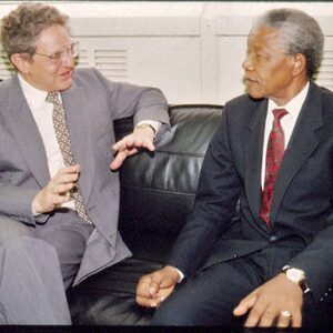George Soros Instagram - Today, July 18, is Nelson Mandela International Day, an opportunity to celebrate Mandela’s legacy and his dedication to the protection of human rights, the fight against poverty, the elevation of social justice, and the struggle for peace and reconciliation.⠀⠀
⠀⠀
George Soros and Nelson Mandela meet in Cape Town, South Africa, April 1, 1994.⠀⠀
⠀⠀
Photo credit: © Greg Marinovich⠀
⠀⠀
#opensociety #actionagainstpoverty #mandeladay #nelsonmandela