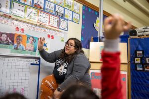 George Soros Instagram - A Deferred Action for Childhood Arrivals program recipient teaches a pre-kindergarten class in Austin, Texas, on January 30, 2018.⠀⠀
⠀⠀
President Trump set a deadline of today to end Deferred Action for Childhood Arrivals, the program to protect undocumented immigrants brought to the United States illegally as children. But with court rulings blocking Trump from phasing out the program, and negotiations in Congress stalled, the fate of some 700,000 DACA recipients remains in limbo. It's time to protect the #DREAMers.⠀⠀
⠀⠀
Photo credit: © Ilana Panich-Linsman/NYTimes/Redux⠀⠀
⠀⠀
#opensociety #daca #immigrationpolicy #everydaymigration