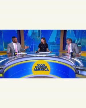George Stephanopoulos Instagram - Buddy comedy featuring @michaelstrahan and @gstephanopoulous? We'll grab the popcorn! 🍿
