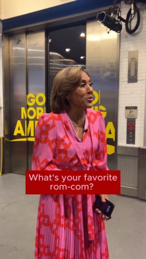 George Stephanopoulos Instagram - In honor of Valentine’s Day, we asked your GMA favorites about their favorite romantic comedy! 💕

What’s your favorite? 👀

#romcom #romanticcomedy #valentines #valentinesday #movie