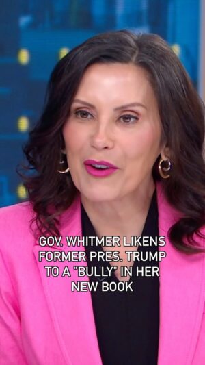 George Stephanopoulos Instagram - Michigan Gov. Gretchen Whitmer shares what she’s learned from dealing with “bullies” in her new book, “True Gretch”: “For a bully, you take the weapon and make your shield. You laugh at a joke or you own ‘That woman from Michigan,’ the moniker the former president gave me.”

#whitmer #gretchenwhitmer #trump #news #politics #election2024