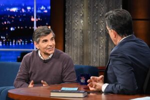 George Stephanopoulos Instagram - Tune into The Late Show with Stephen Colbert tonight! #TheSituationRoom