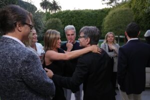 George Stephanopoulos Instagram - An exciting weekend in LA with some incredible people - celebrating my new book THE SITUATION ROOM. Huge thanks to Michael Smith and James Costos, with JJ Abrams and Katie McGrath for hosting a spectacular evening. Pre-order now! 

📸: @alexberliner
