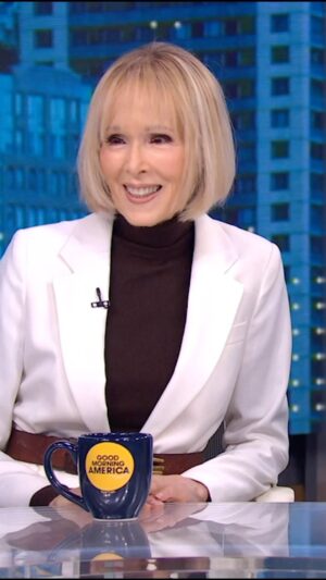 George Stephanopoulos Instagram - E. Jean Carroll and her attorney Roberta Kaplan speak with @gstephanopoulos after a jury awarded them over $83 million for Donald Trump’s repeated defamatory statements. Carroll says she plans to use the money on “something Donald Trump hates.” 

#news #politics #trump #ejeancarroll