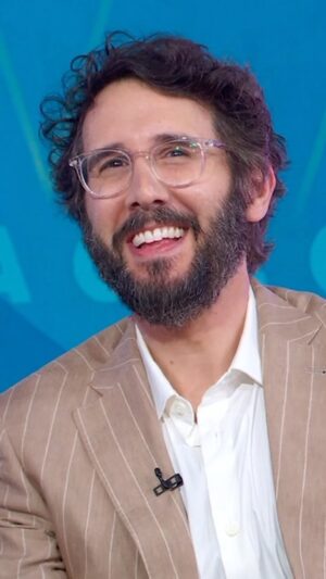 George Stephanopoulos Instagram - We are totally here for a ‘Sunday in the Park with @gstephanopoulos’ segment 😂 (We also think George the Westie needs a @jimmyawards cameo) 

@joshgroban #joshgroban #singer #theater