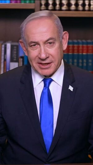 George Stephanopoulos Instagram - Israeli Prime Minister Benjamin Netanyahu speaks one-on-one with @gstephanopoulos and responds to allegations of war crimes in Gaza. 

#israel #gaza #netanyahu #news