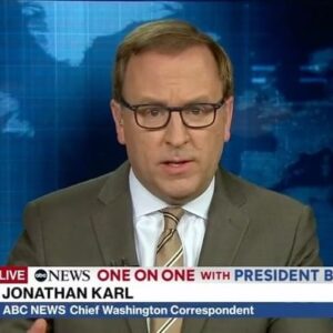 George Stephanopoulos Instagram - @jonkarl on Pres. Biden’s interview with @gstephanopoulos: “Biden looked better, more coherent than he looked during the debate ... but there was nothing in this interview that’s calming nerves of jittery Democrats.”