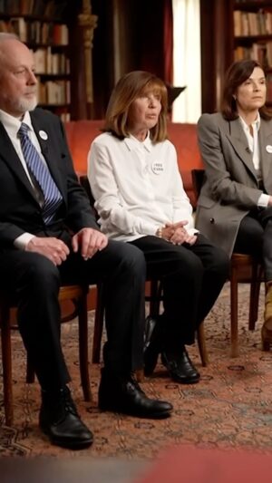 George Stephanopoulos Instagram - EXCLUSIVE: The parents of WSJ reporter Evan Gershkovich speak to @gstephanopoulos on the first anniversary of their son’s detainment, telling him they’re “confident” the Biden administration is doing everything they can and continue to be “optimistic.”

#evangershkovich #wsj #reporter #exclusive