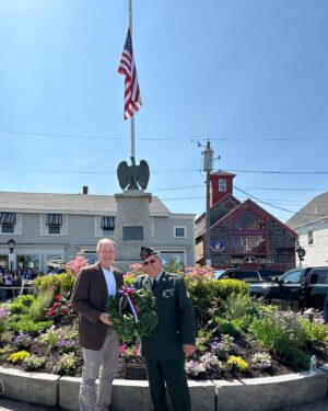 George W. Bush Instagram - Paying tribute to the brave souls who gave their lives for our freedom at Kennebunkport’s Memorial Day Parade.