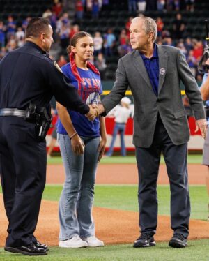 George W. Bush Instagram - Repost from @rangers
•
We will never forget.