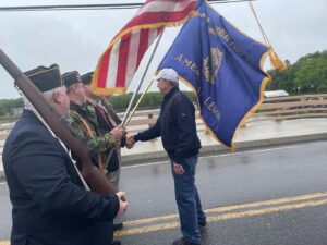 George W. Bush Instagram - Remembering the heroes who gave everything for our freedom and security with the vets of American Legion Post 159. #memorialday