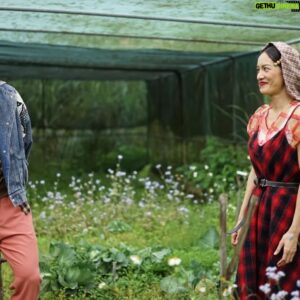 George Young Instagram - Lovers to Covers. Found these Behind the Scenes from one of my favourite shoots with @janetagram (mainly because of that headdress she's got on). Shot in the fields of Taiwan. BTS by @hairbroken . Shots for ELLE by @zhonglin_
