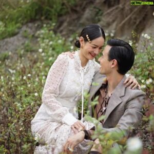 George Young Instagram - Lovers to Covers. Found these Behind the Scenes from one of my favourite shoots with @janetagram (mainly because of that headdress she's got on). Shot in the fields of Taiwan. BTS by @hairbroken . Shots for ELLE by @zhonglin_