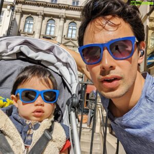 George Young Instagram - Quite the pair 🕶️ 🕶️