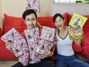 George Young Instagram - It's tradition in Taiwan to give a gift of cookies or sticky rice to friends and family when a new baby joins the party.  Thanks to @but.we.love.butter for creating these boxes and making it happen.

As part of the gift, we added not one but two children's books that we just published. You can hear us read them out on our @jollygoodkangaroo Podcast on Spotify, Apple, Google Podcasts et al. (Sometimes, there are special guests who show up in our stories. Which is nice of them).

Computer - end transmission. END TRANSMISSION I SAI-

www.jollygoodkangaroo.com 
@jollygoodkangaroo